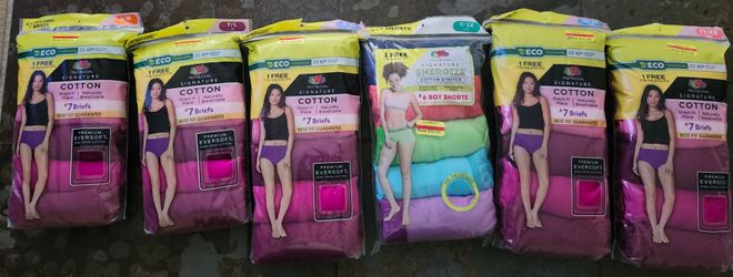 Fruit of the loom cotton briefs 7 packs, Various sizes