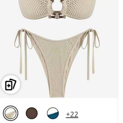Zaful Bikini Size L New