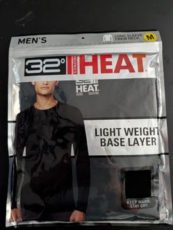 32° Heat - Lightweight Base Layer Crew Neck - Medium