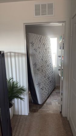 Queen Mattress and Bed Frame