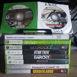 Xbox 360 Games Lot (💲5 Each)