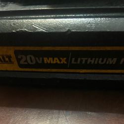 Dewalt 20v MAX  Battery