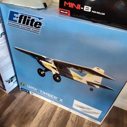 E-flite UMX Timber X RC Airplane find and fly  brand new