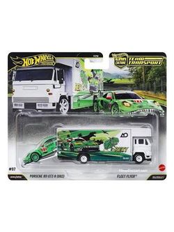 Hot wheels team transport rexy