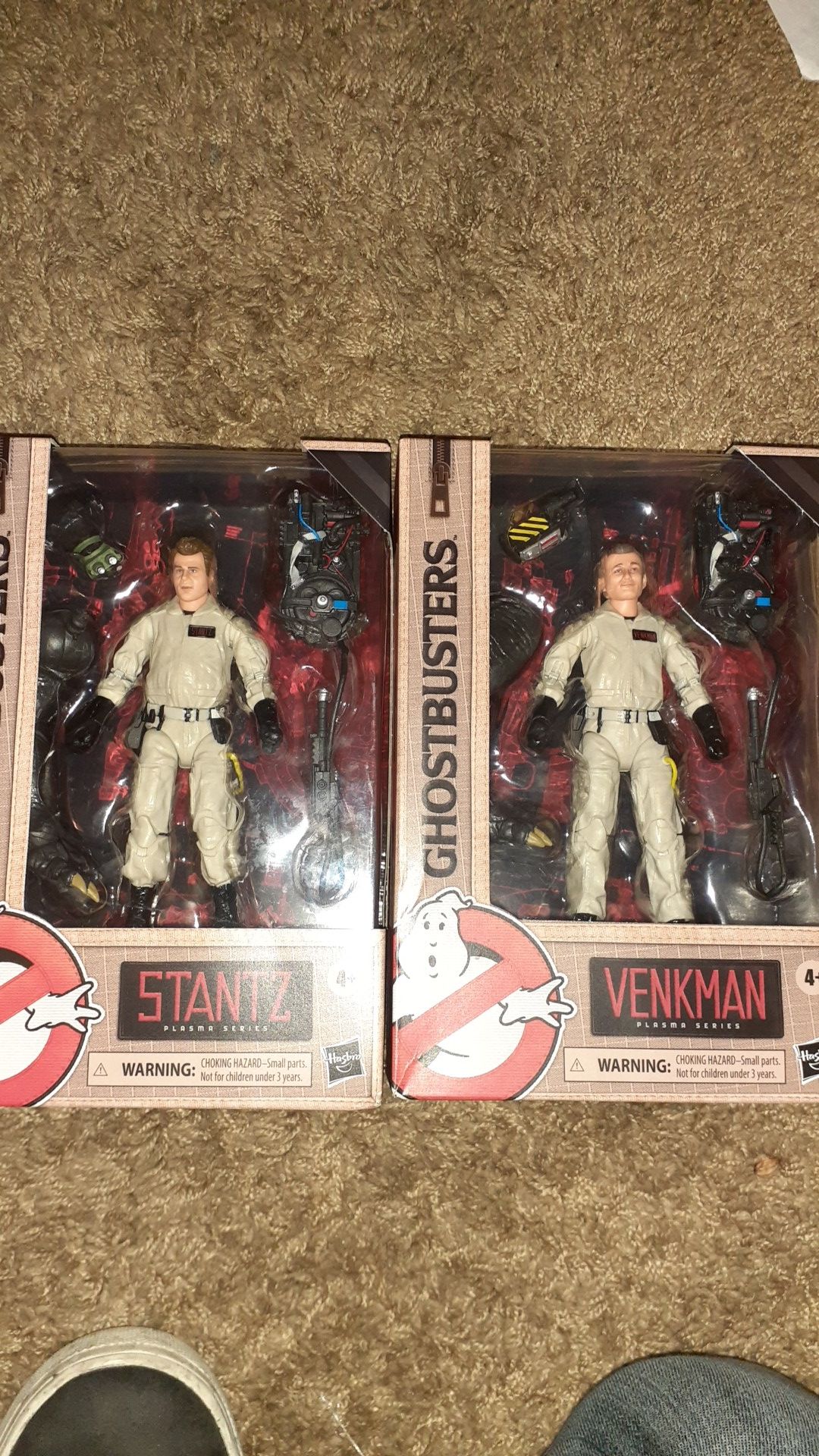 2 Ghostbusters action figures