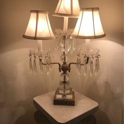 Antique Crystal lamp