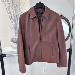 Brooks Brothers Lamb skin Leather Jacket 