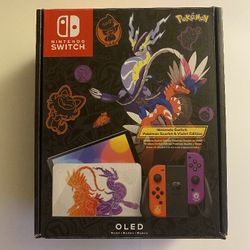 Nintendo Switch OLED Pokemon Edition 