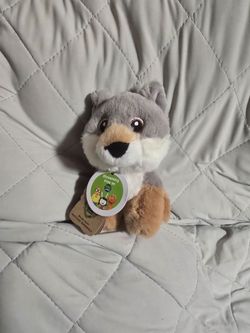 Brand New Aurora EcoNation Wolf Pup Plushie (PBS Kids Edition)