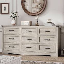 9 Drawer Large Dresser 