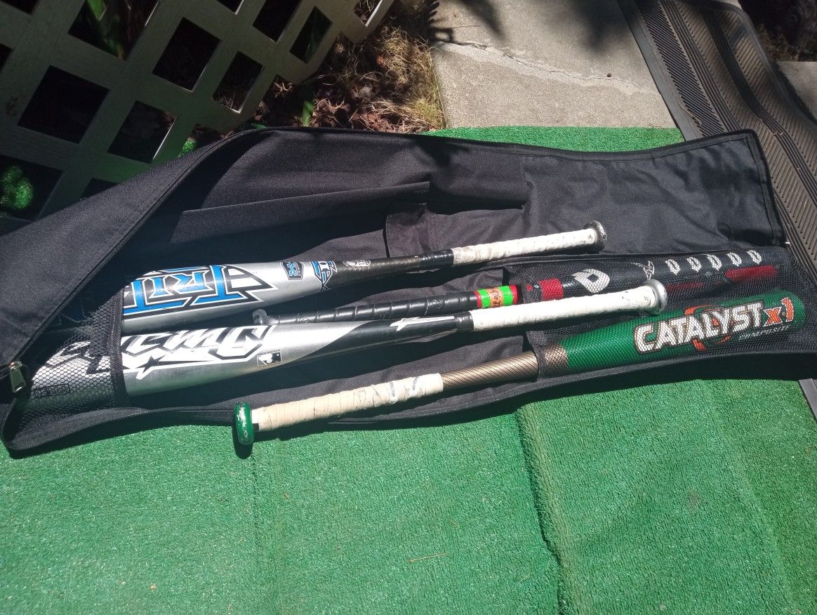 BASEBALL ⚾ SOFTBALL 🥎 EXTREME 4 BAT & BALLS Gear Bag Only $60!! Betta Hurry 😁