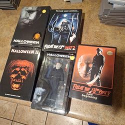 NECA Action Figures Halloween Friday 13th Brand New $20 Each Pick Up In Glendale