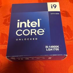 Intel® Core™ i9-14900K Desktop Processor 24 cores (8 P-cores + 16 E-cores) up to 6.0 GHz