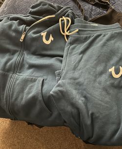 True religion Sweat Suit Lake Blue No Trade