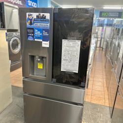 LG 29 Cu Ft Smart My Color InstaView 4 Door Full Convert Drawer 