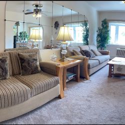 6 Piece Couch and Tables Set