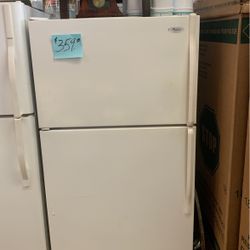 White Refrigerator Ex Large . Warranty  . Delivery Available . 2203 Fowler St. 33901