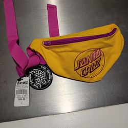 Girls Women Brand New Rare Santa Cruz skateboard Fanny Pack Great Price!!!