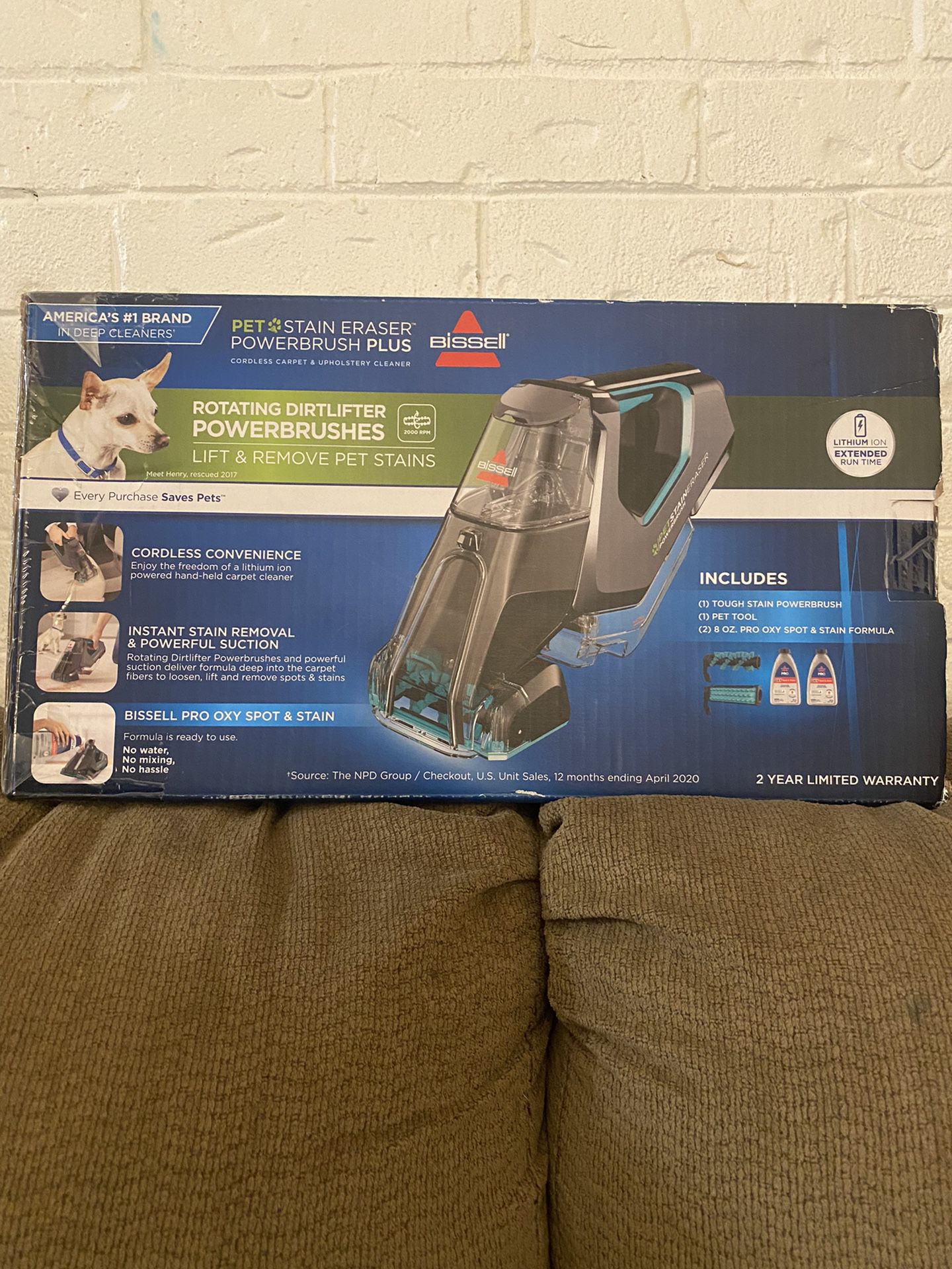 Cordless Carpet Cleaner By Bissell 