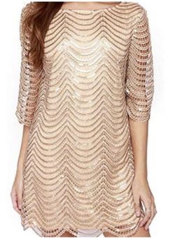 Gold Dress