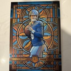 2025 Mosaic Jaxson Dart Jumbo Stained Glass Prizm #19