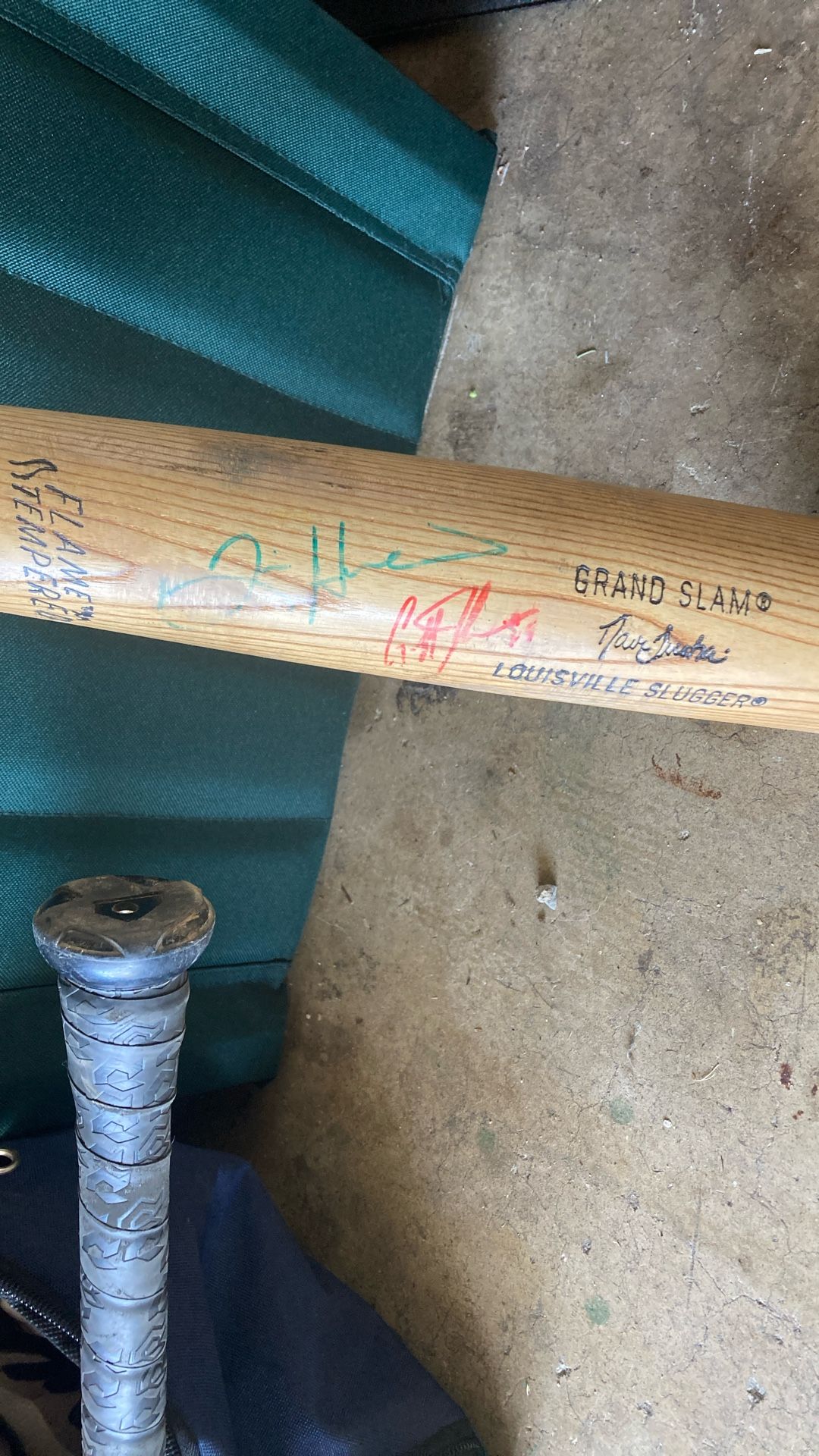 Signed Baseball Bat