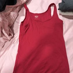 red tank top