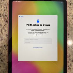 iPad 10th Generation - iCloud Locked