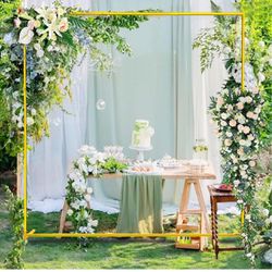  Wedding Arches for Ceremony, Square Metal (١٤١٥) رقم ج
