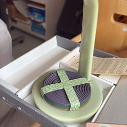 Incense And Holder/Stand - Meditate Scent Of Earth. With Three flavors-new (from storage)