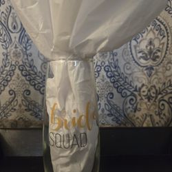 Bride Bridesmaid Cheers Glasses