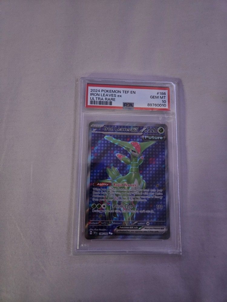 Iron Leaves Ex Pokemon Card Psa 10