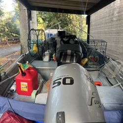 Welded Aluminum 16ft Fishing Boat 