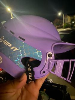 Purple S/M Rip-it Helmet
