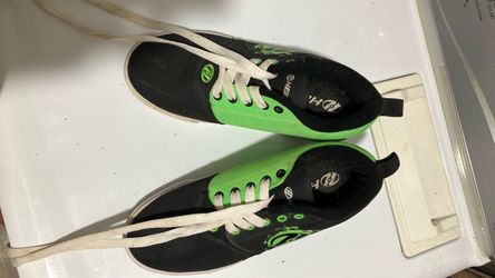 Heelys Black and Green Skate Shoes