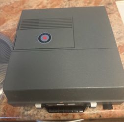 Anscomatic 680 Slide Projector and Wherl