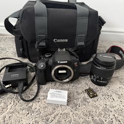 Canon Rebel SLR T4i Camera with Lens, Battery and SD Card Kit