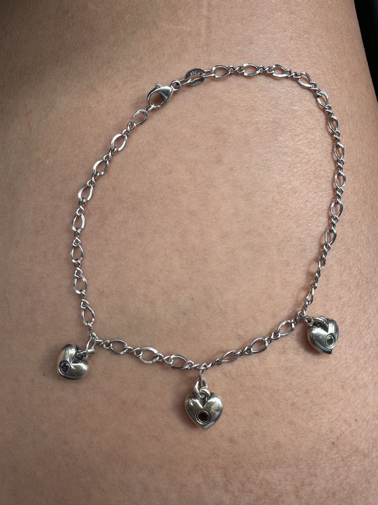 James Avery Anklet And Gemstones 