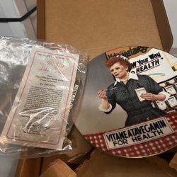 I Love Lucy Collectible Plate - Just Like Candy