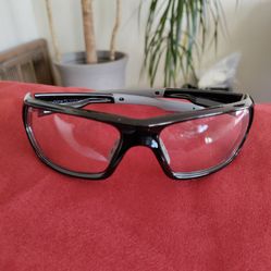 Coins.Miller Safety Clear  Glasses Slag w/Black Frame,open Bag  Never Been Usez