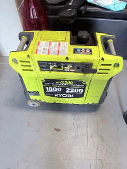 Ryobi generator