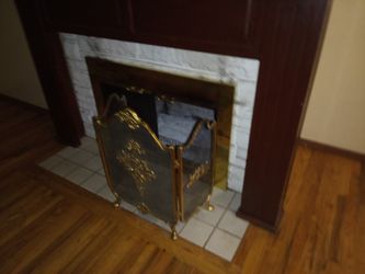 Brass Fire place antique