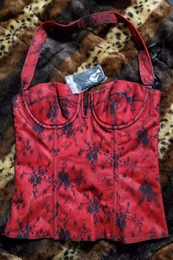 fredericks of hollywood halter corset