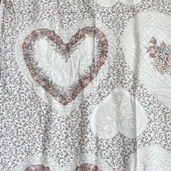 Heart Fabric  4.25 Yards 