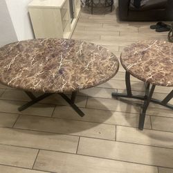 Coffee Table And End Table 