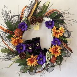 Halloween Door Wreath
