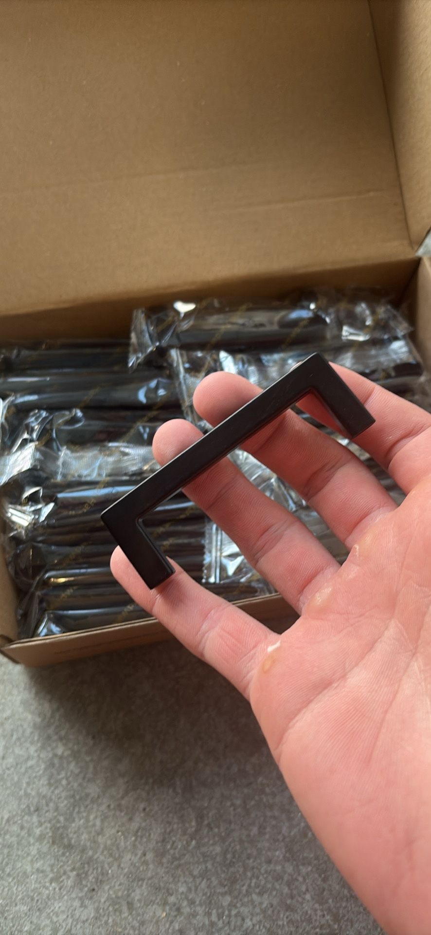 Ravinte Cabinet Handles Black (90 Pcs) All Brand New