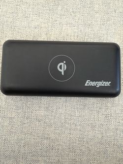 Energizer Qi Wireless Portable Power Bank 20000mAh