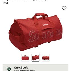 Supreme duffel bag