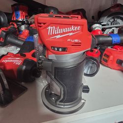 Milwaukee m18 router fuel brushless $170